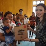Gerak Cepat, Usai Dikukuhkan Sebagai Bunda TPK Stunting, Ny. Rizya Ganda Davega Turlap Roadshow di 2 Kecamatan di Minut