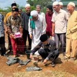 Bupati Merangin Letakan Batu Pertama Asrama Putra Ponpes Darul Atiq