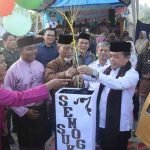 Bupati Merangin Dampingi Gubernur Jambi Resmikan Pasar 4-9