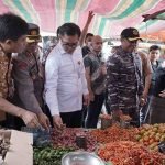 Bersama TPID dan Forkopimda, Bupati Joune Ganda Sidak Pasar Airmadidi