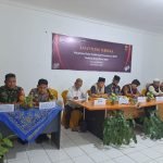 Babinsa Plaju Darat Monitoring Rapat Pleno Terbuka Rekapitulasi DPHP Pemilu Tahun 2024