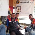 Babinsa Serda Hentra Himbau Driver Gojek Tidak Ugal-ugalan Saat Bawa Penumpang