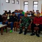 Danramil 418-06/Kamboja Hadiri Rapat Pleno Terbuka Rekapitulasi DPHP Pemilu 2024 di Kantor Camat Kemuning