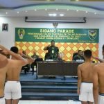 Sidang Parade Calon Tamtama PK TNI AD TA 2023 Panda Kodam II/Swj Digelar
