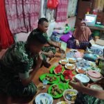 Ramadhan Kasih Sayang, Prajurit Yonif 147/KGJ Buka Puasa di Rumah Warga