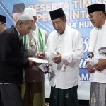 Ketua Baznas Tebo Dampingi Wagub Jambi Berikan Bantuan Saat Safari Ramadhan di Masjid Agung Nurul Huda Rimbo Bujang