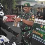 Korem 131/Santiago, Berbagi Takjil di Bulan Suci Ramadhan