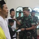 Bentuk Peduli, Yonarmed 15/105 Tarik Berbagi Bersama Anak Yatim