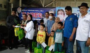 JTR, PWI dan SMSI Kota Tangerang Buka Puasa Bersama Sekaligus Santuni Anak Yatim