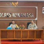 Kapolres Minahasa Memperkuat Sinergitas Dengan Wartawan