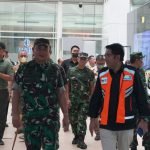Danrem 042/Gapu Tinjau Arus Mudik di Bandara Sultan Thaha Saifuddin Jambi