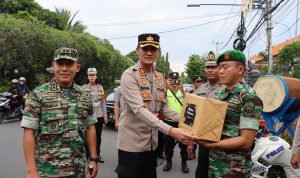 Wujud Nyata Sinergitas Pejabat Otoritas Keamanan Buleleng dengan Personil di Pos Pam Buleleng