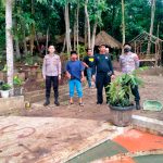 Libur Lebaran, Polsek Jawilan Pam Obyek Wisata Kolam Renang Waterpark CCTP Desa Pagintungan