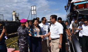 TNI AL Denpasar Amankan Pelabuhan Benoa dalam Rangka Kunjungan Kerja Menkomarves RI