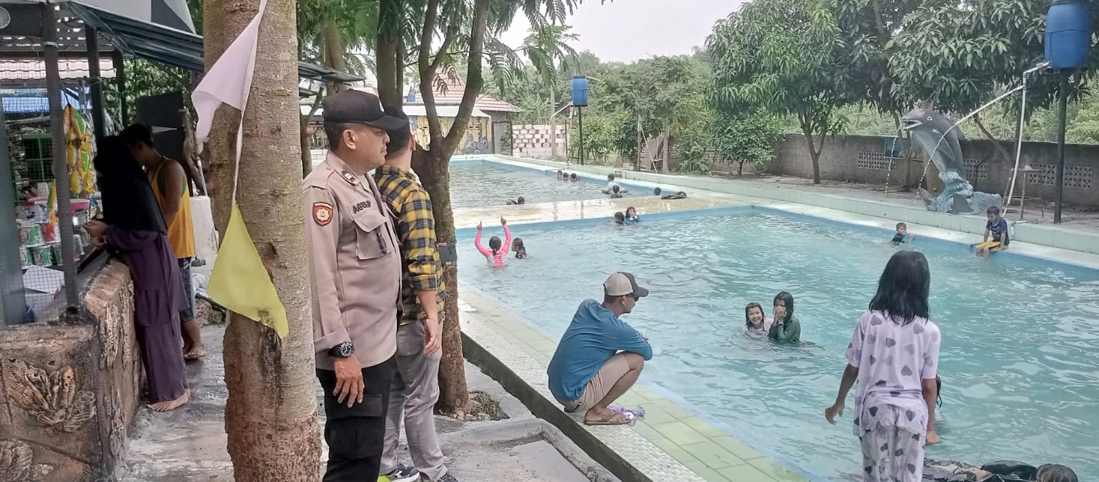 Jaga Kamtibmas Hari Libur, Polsek Cikande Pantau Objek Wisata di Cikande 1 IMG 20230430 WA0026