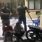 Bawa Sajam, Dua Pemuda Bitung Diamankan Tim Resmob Polsek Aertembaga