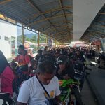Pasca Lebaran Idul Fitri, Pelabuhan Fery Galala di Padati Penumpang 