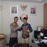 Kabid Humas Polda Bali Terima Audiensi Ketua Umum PPWI Pusat Wilson Lalengke