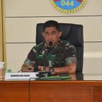 Danrem 044/Gapo Terima Paparan Kesiapan TMMD ke-116 Kodim Palembang