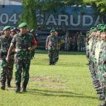 Jelang Kunker Presiden RI, Korem 042/Gapu dan Polda Jambi Cek Kesiapan Personel Pam