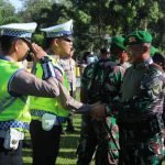 Wujudkan Kekompakan TNI-Polri, Yonif 147/KGJ Silaturahmi dengan Jajaran Polda Kepulauan Bangka Belitung