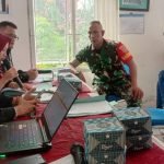 Sertu Adi Susanto Hadiri Rapat Pleno Terbuka Tingkat PPS Kelurahan 3/4 Ulu