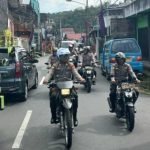 Samapta Polres Minahasa, Pantau Kamtibmas Sambil Beri Imbauan