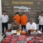 Polda Sulut Amankan 2 Tersangka Beserta 15 Paket Sabu di Minsel