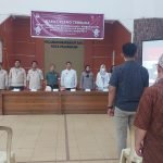 Babinsa Bukit Lama Ikuti Rapat Pleno Terbuka di Kantor Camat IB I