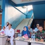 Sertu Rudi Ilham Monitoring Ujian Kenaikan Sabuk Anggota Karateka Shokaido