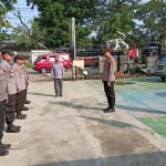Sampaikan Arahan, Kapolsek Jawilan Polres Serang Pimpin Apel Pagi