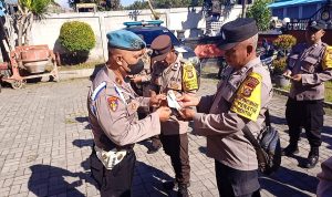 Tingkatkan Kedisiplinan, Kanit Provos Polsek Denpasar Timur Laksanakan Operasi Gaktibplin