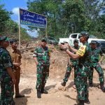 Tim Wasev TNI Tinjau Pelaksanaan TMMD ke-116 Kodim 0420/Sarko