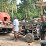 Atasi Krisis Air, Satgas TMMD ke-116 Kodim 0420/Sarko Datangkan Mesin Bor