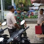 Cegah Tindak Kejahatan, Pelda Kardi Himbau Security Pasar Selalu Waspada dan Tingkatkan Patroli