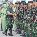 Pangdam II Sriwijaya Sambut Pasukan Yonif Raider 142/KJ Kembali dari Papua