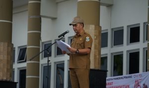 Bertindak Selaku Inspektur Upacara Hari Kebangkitan Nasional Ke-115, Mie Go Sampaikan Sambutan Plt. Menteri Kominfo RI