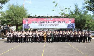 Ciptakan Kabupaten Sampang Kondusif Jelang Pemilu 2024, Kapolres Sampang Bentuk Polisi RW