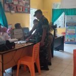 Pelda Kardi Komsos Bersama Staf Kelurahan Bahas Tertib Administrasi dan Pelayanan ke Warga