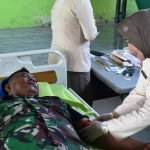 Tingkatkan Imun Tubuh, Prajurit dan PNS Korem 043/Gatam Suntik Vitamin C