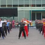 Pangkogabwilhan I Laksanakan Olahraga Bersama Pangdam II/Swj dan Wakapolda Sumsel