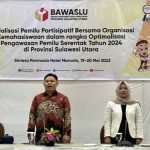 Bawaslu Sulut Ajak Mahasiswa Tolak dan Lawan Politik Uang