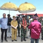 Danrem 131/Santiago Brigjen TNI Wakhyono, S.Sos., M.I.P. Gelar kunker ke Sitaro