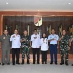 Kasdam XIII/Merdeka Pimpin Rakor Staf Ahli Menko Polhukam RI