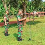 Danrindam II/Swj Buka Pelaksanaan Briefing Latihan Penyiapan Pratugas Yonarhanud 12/SBP