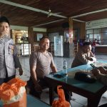Peduli Kemanusiaan, Anggota Polsek Jawilan Polres Serang Mengikuti Donor Darah Di PT Arwana Kibin