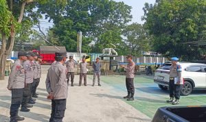 Pimpin Apel Pagi, Kapolsek Jawilan Polres Serang, Berikan Arahan Pentingnya Kedisiplinan