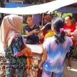 Babinsa Sertu Nuryadi Monitoring Pengobatan Gratis Puskesmas Kertapati di Posyadu Melati