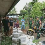 Jalin Silaturahmi, Babinsa Sako Komsos Bersama Pemuda di Wilayah Binaan