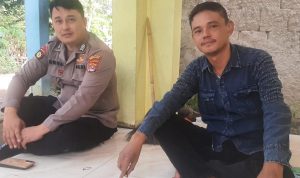 Sambang Polmas RW, Kanit Samapta Polsek Jawilan Polres Serang Bripka Y Setiawan Kunjungi Warga Desa Parakan